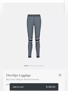 DIOR leggings XS/s